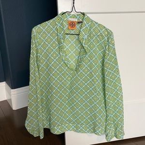 Tory Burch graphic tunic top